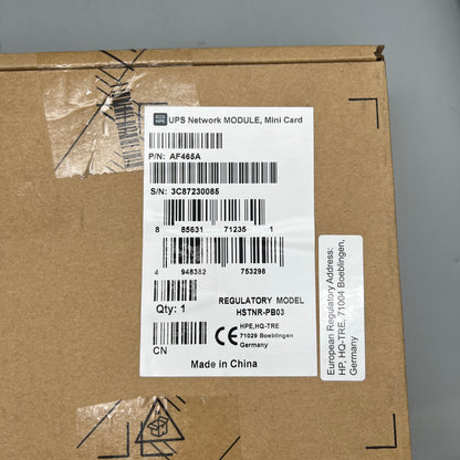 HPE AF465A UPS Network Module MINI-SLOT Kit HSTNR-PB03 636934-001 632555-001