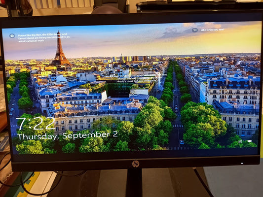 HP P24h Gen4 23.8 inch FHD Monitor, Black (9UJ13A8#ABA)