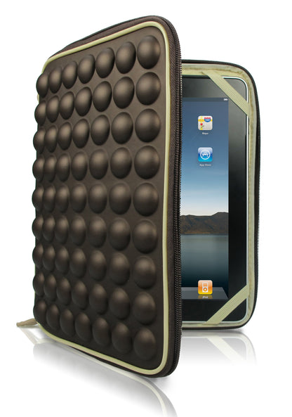 Cygnett Sleeve with Bubble Texture for iPad - Brown (CY0152LSAER)