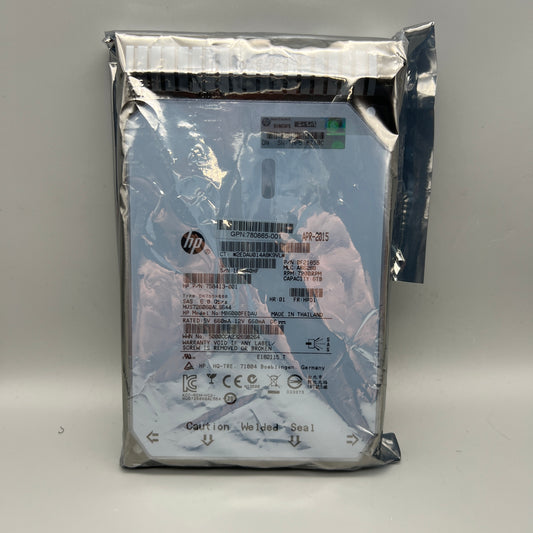 HP 6TB 7.2K SAS 6G HotPlug 3.5" Large Form Factor Lff Mid 780665-001 758413-001