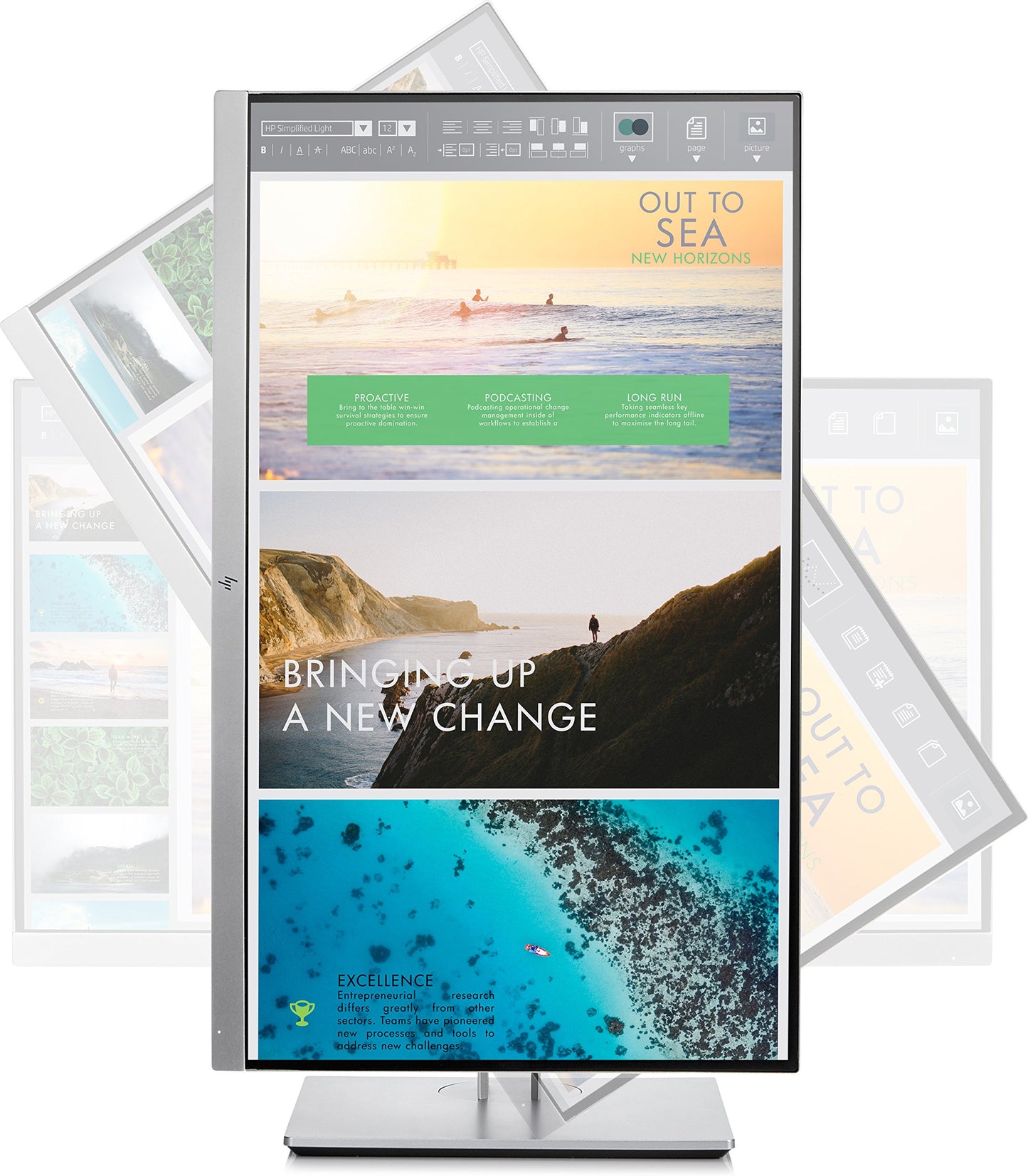 HP  E233 23-Inch Screen LED-Lit Monitor- Open Box