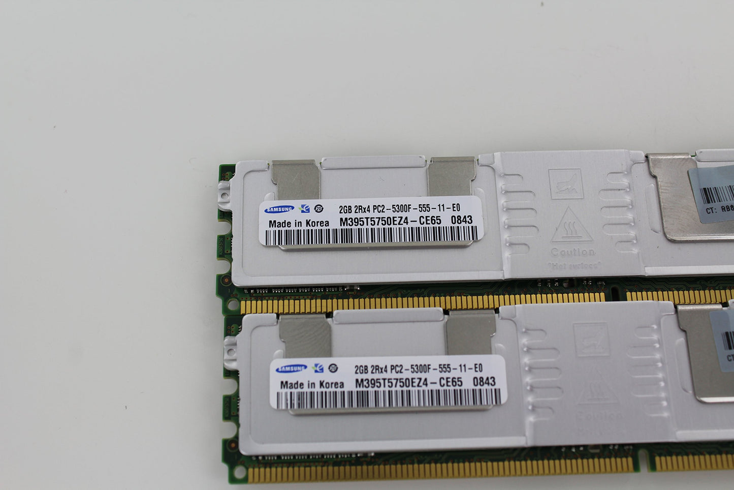 Samsung 4GB (2X 2GB) DDR2 PC2-5300FB-DIMM 240Pin 667MHz Server M395T5750EZ4-CE6