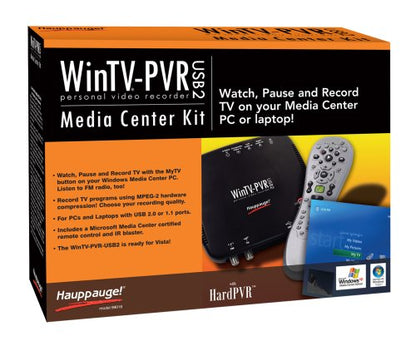 Hauppauge-WinTV-PVR-USB 2.0 MCE Bundle TV Tuner/Personal Video Recorder