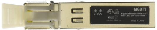 Cisco-Linksys MGBT1 Gigabit Ethernet 1000 Base-T Mini-GBIC SFP Transceiver Used