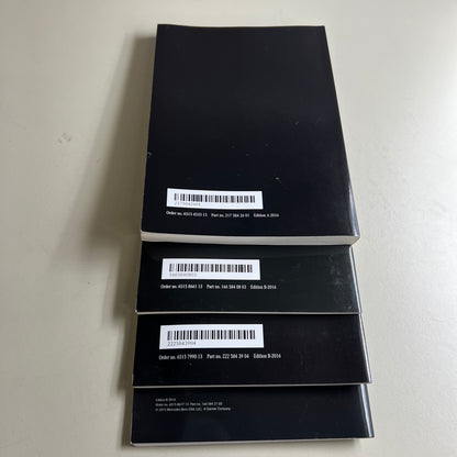 Genuine 2016 Mercedes-Benz S-Class Coupe Operator's Manual with OEM leather case