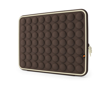 Cygnett Sleeve with Bubble Texture for iPad - Brown (CY0152LSAER)