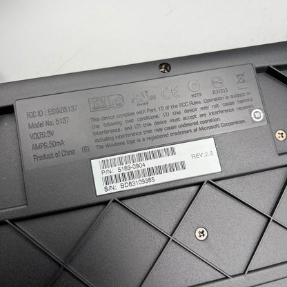 Compaq Genuine Slim PS/2 5137 Multimedia Spanish Keyboard 5189-0904