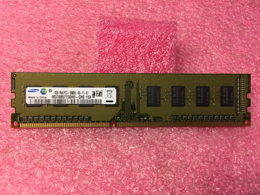 Samsung 2GB DDR3 1333 256Mx64 CL9 Desktop Memory Model M378B5773DH0-CH9 Used