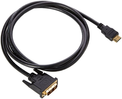 StarTech.com 6ft HDMI to DVI D Adapter Cable - Bi-Directional - HDMI to DVI or DVI to HDMI Adapter for Your Computer Monitor (HDMIDVIMM6)