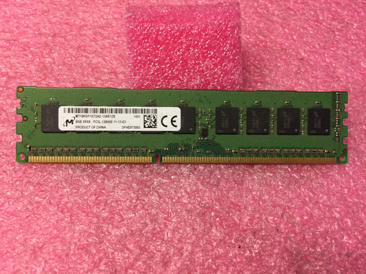 Micron DDR3-1600 8GB/512Mx8 ECC CL11 Server Memory (MT18KSF1G72AZ-1G6E1) used