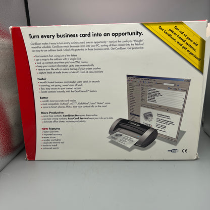 CardScan Executive 700c Scanners 2-Pack, Full color business card reader