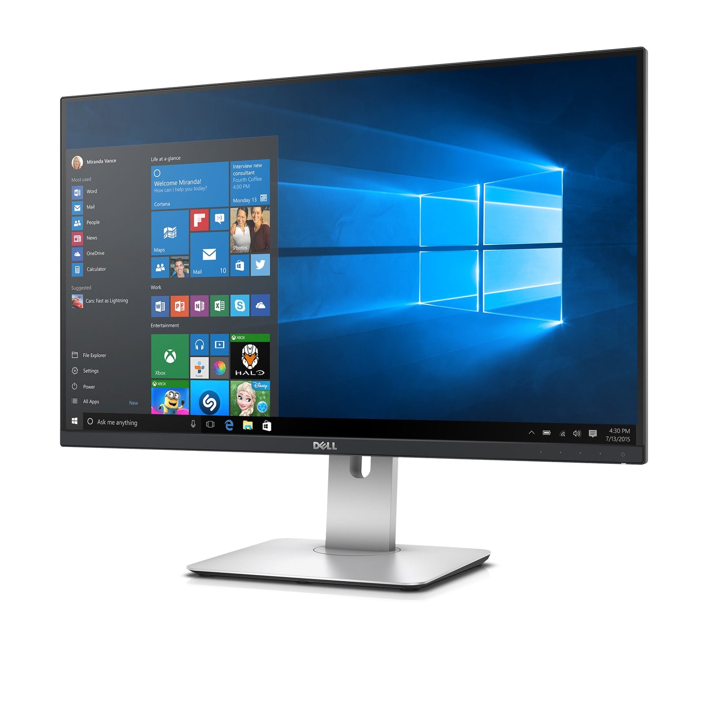 Dell UltraSharp U2715H 27-Inch Screen LED-Lit Monitor used Grade A