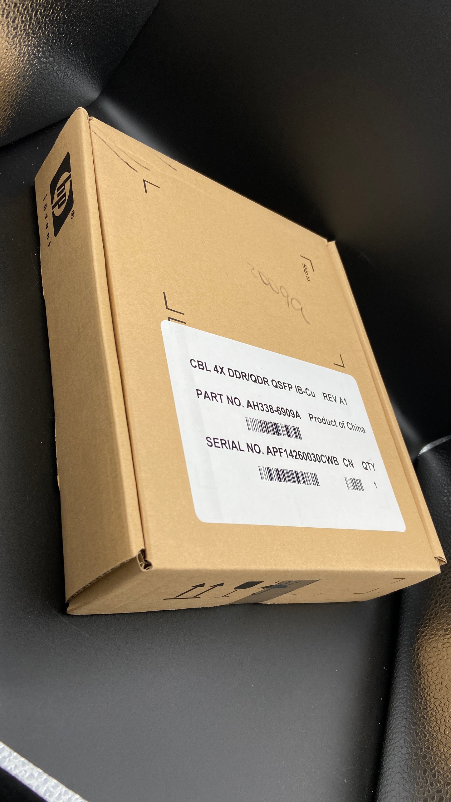 Brand New HP AH338-6909A CBL DDR/QDR QSFP IB-Cu 3m 28AWG(AH338-2009A)