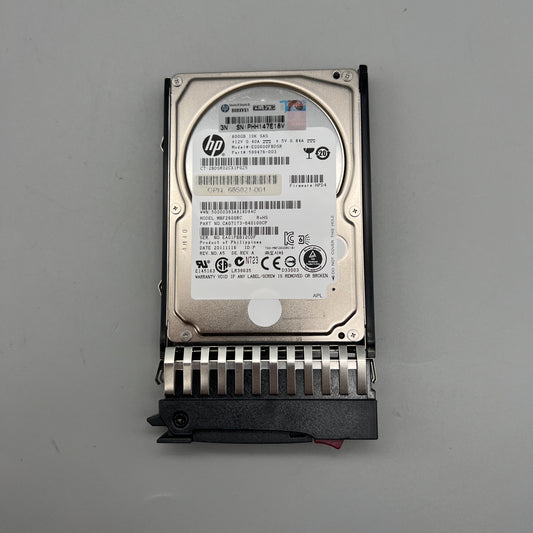 HP 600GB 10K SAS 2.5" with tray HOT-pluggable 599476-003 665821-001 666438-001