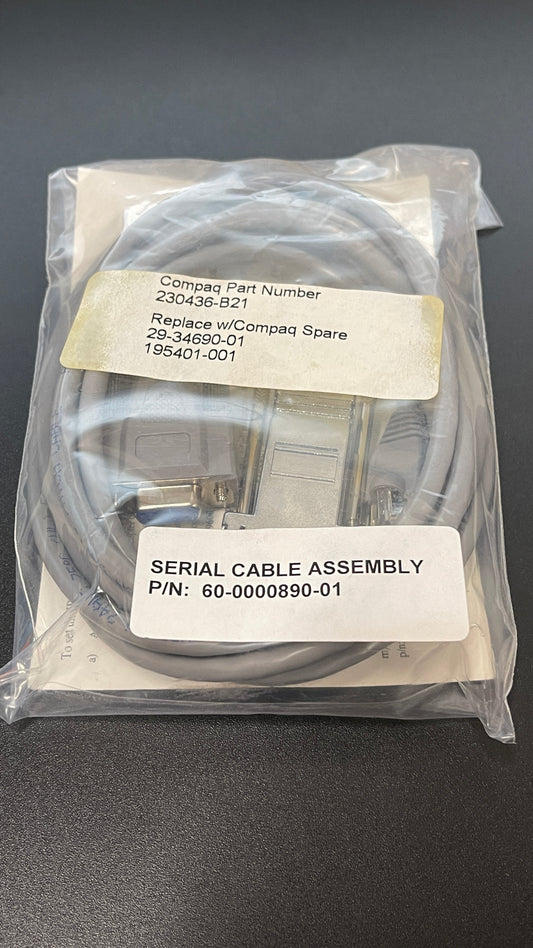 HP 230436-B21 3M 9-PIN F to TP RJ45 Server SAN Switch Serial Cable Assembly Kit