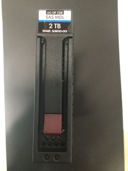 508010-001 HP 2-TB 6G 7.2K 3.5 DP SAS HDD