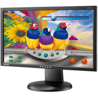 ViewSonic VG2428WM-LED 24" 1080p Ergonomic Monitor used Grade A