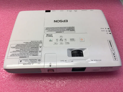 Epson PowerLite 1771W 1280 x 800 WXGA 3LCD Projector 3000 Lumens Wireless Ready