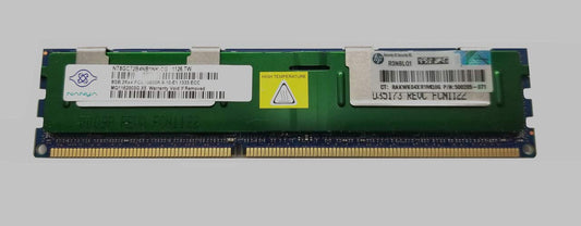 NANYA NT8GC72B4NB1NK-CG 8GB SERVER DIMM DDR3 10600(1333) REG ECC 1.5v 2RX4 Used