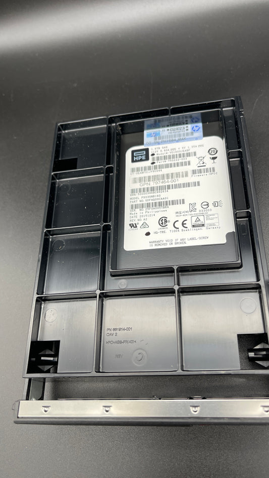 797464-001 - HP 1.6TB SAS 12Gb/s Value Endurance 3.5-inch Solid State Drive