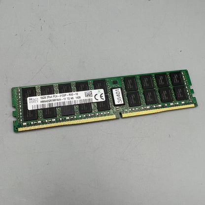 HPE 752369-081 16GB DDR4 2133MHz ECC Reg RDIMM SDRAM G9 Memory Used