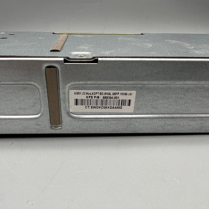 HPE ASSY, I/O Mod, ADPT BD, SNGL QSFP 100Gb cbl P/N: 868354-001