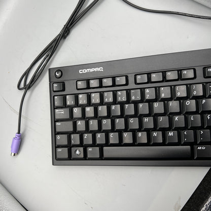 Compaq Genuine Slim PS/2 5137 Multimedia Spanish Keyboard 5189-0904