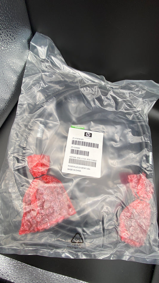 Brand New HP 416704-001 - HP 2.5m VHDTS68/HDTS68 M/M Multi SCSI Cable (C2362B)