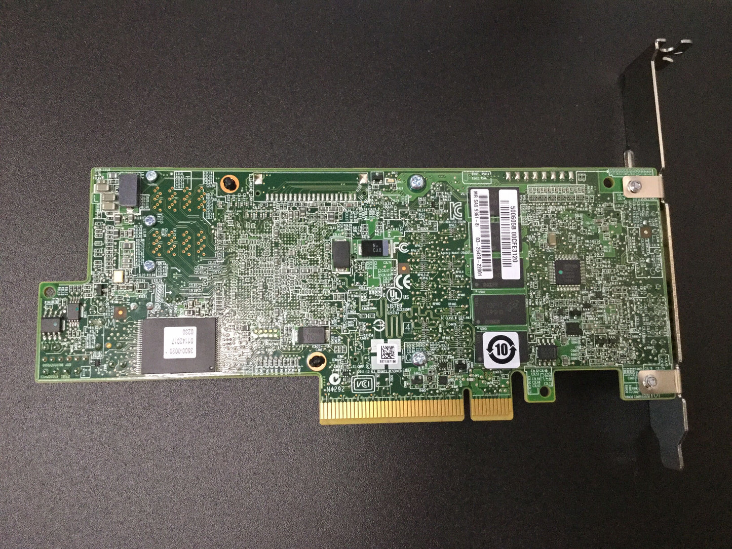 LSI  MR SAS 9361-8i Storage Controller With Cache vault Flash and Battery