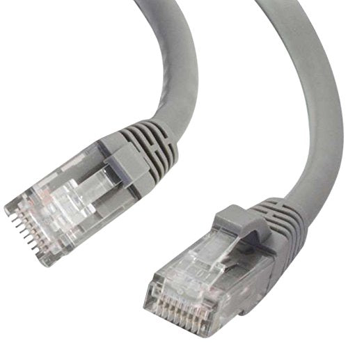 C2G/Cables to Go 27133 Cat6 Snagless Unshielded (UTP) Network Patch Cable, Gray (10 Feet/3.04 Meters)