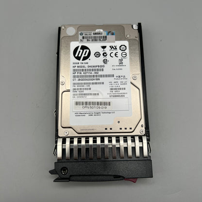 HP 300GB 15K 2.5" SAS ProLiant G8 G9 no/Tray  507129-019 627114-002