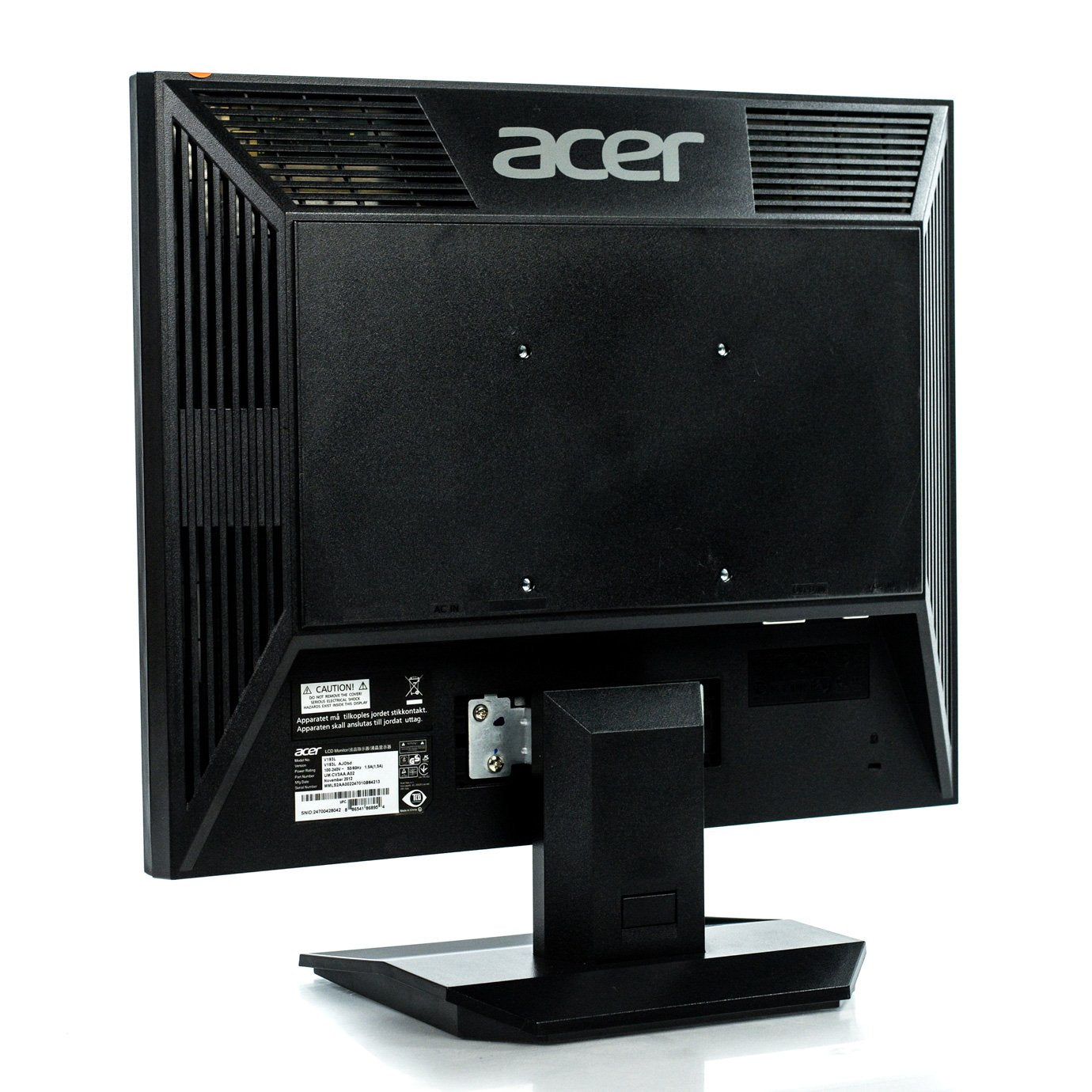 Acer V193L UM.CV3AA.A01 19-Inch Screen LCD Monitor used Grade A