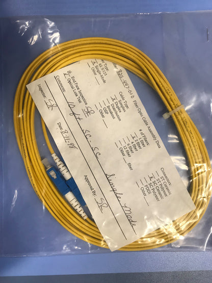 Fiber Optic Cable Assembly Data 825-441-010