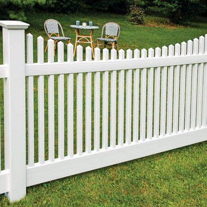 Barrette Outdoor Living 73003095 5”x5” New England Post Top, White