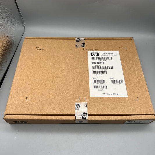HP BK762A 5M 16.4ft OM3 Mini LC/LC Fiber Optical Network Cable PN#619897-003