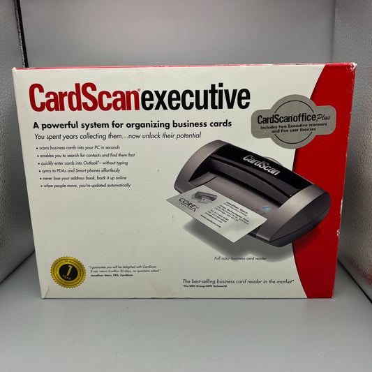 CardScan Executive 700c Scanners 2-Pack, Full color business card reader