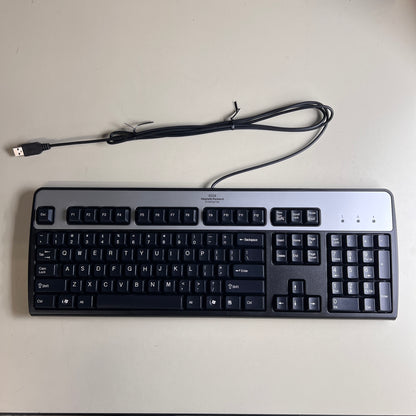 Brand New HP Genuine Computer USB Keyboard iOS/Windows 11/10 KU-0316 434821-007