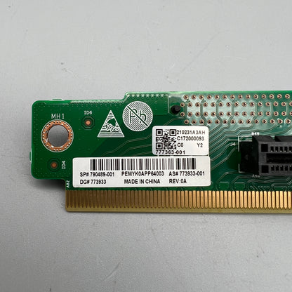 HP RISER BOARD PCI-E FOR DL60 DL120 Gen 9 PN777363-001 790489-001 773933-001 NEW