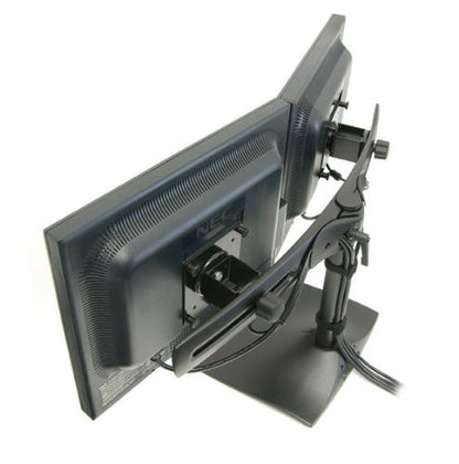 DS100 Dual-Monitor Desk Stand, Horizontal used Grade B