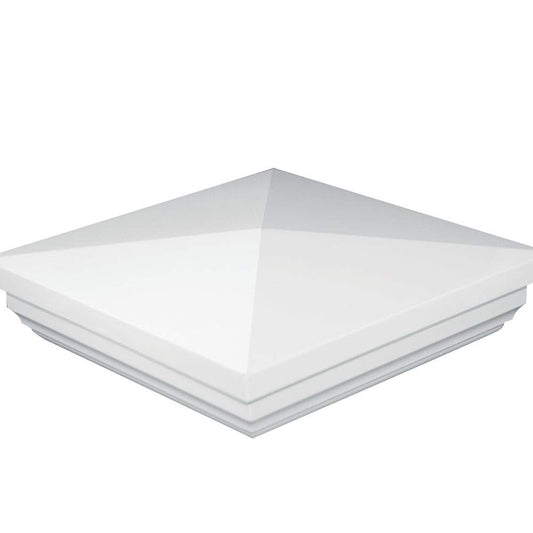 Barrette Outdoor Living 73003095 5”x5” New England Post Top, White