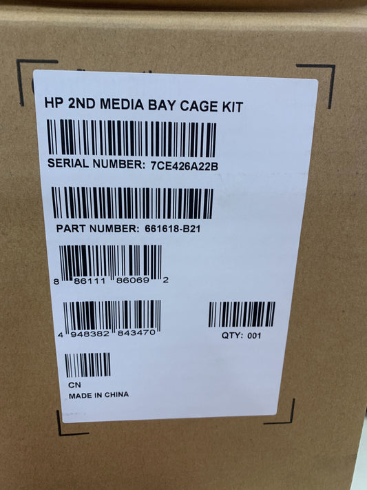 HP 2ND MEDIA BAY CAGE KIT 661618-B21