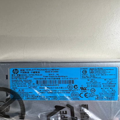 HP 460W CS Plate Ht Plug Power Supply Kit 739252-B21