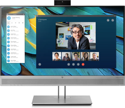 HP EliteDisplay E243m 23.8-Inch LED-Lit Monitor Black/Silver used, Grade A