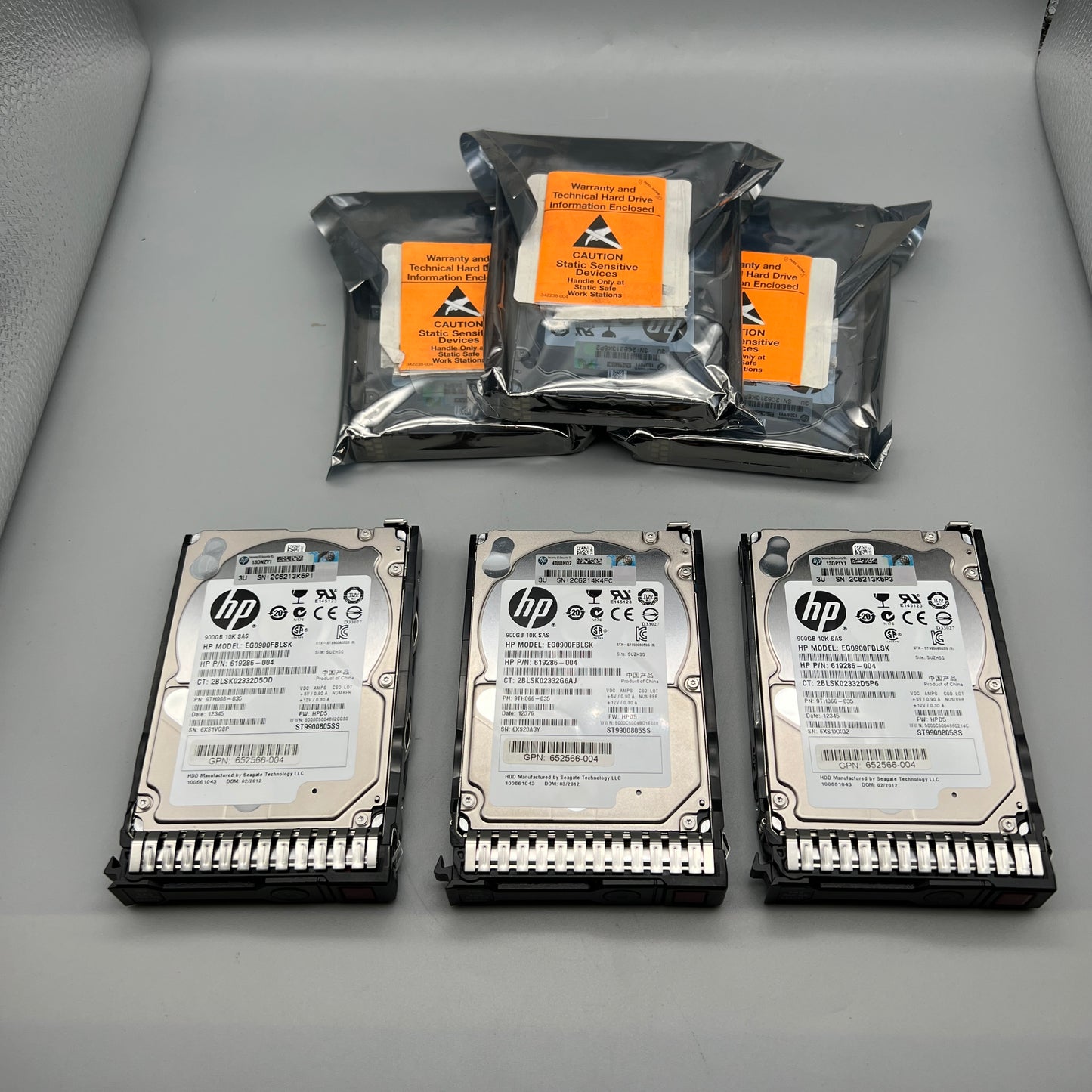 HP 900GB 10K RPM SAS 2.5 Inches 6G SSF SAS Dual Port 619286-004