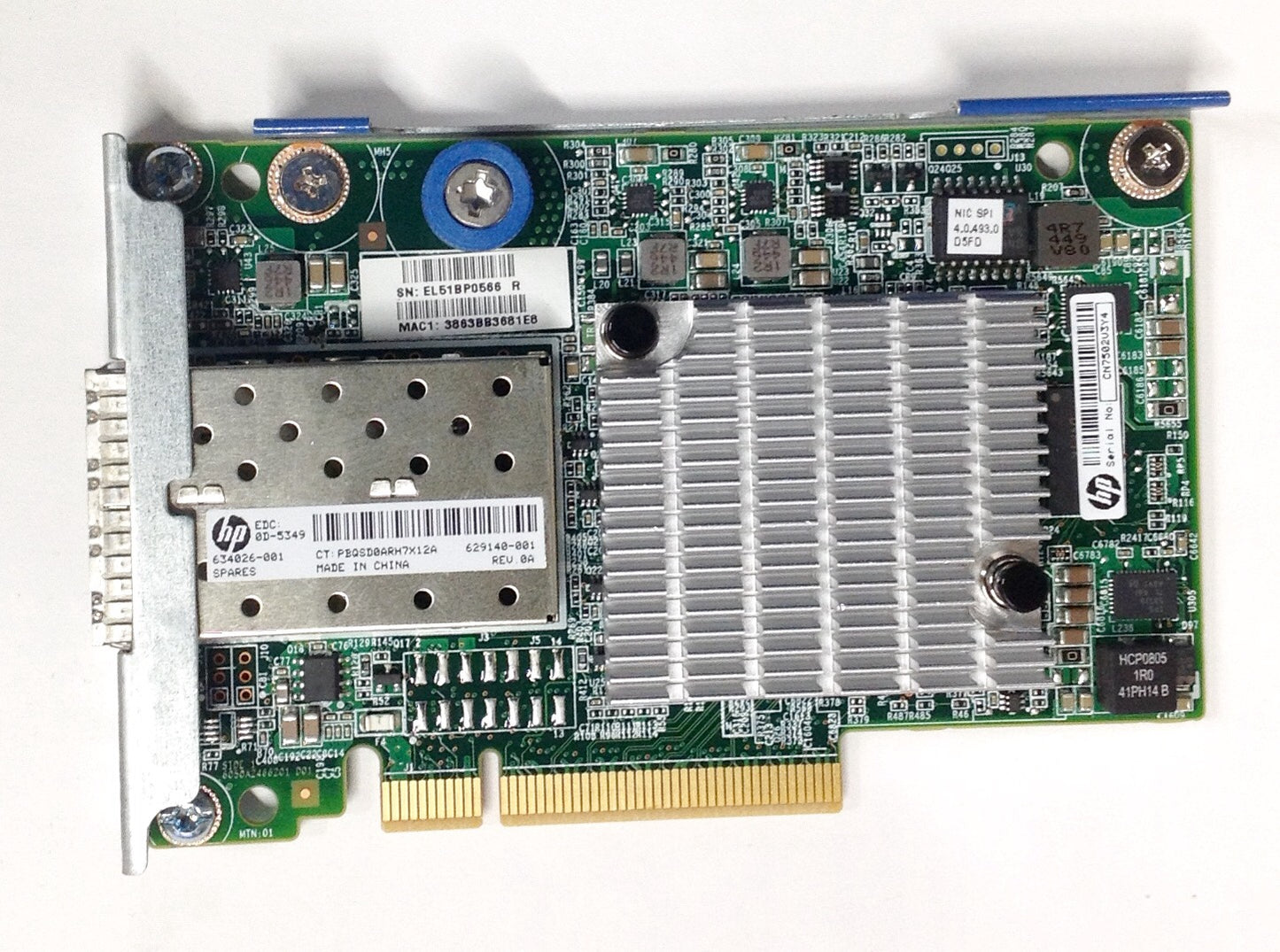 HP 629140-001 - HP FlexFabric 10Gb 2-port 554FLR-SFP+ Adapter
