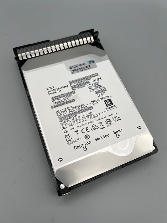 793673-005 HPE 6TB SATA 6G 7.2K LFF SC He 512e HDD