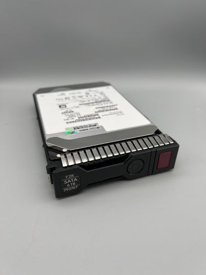 793673-005 HPE 6TB SATA 6G 7.2K LFF SC He 512e HDD