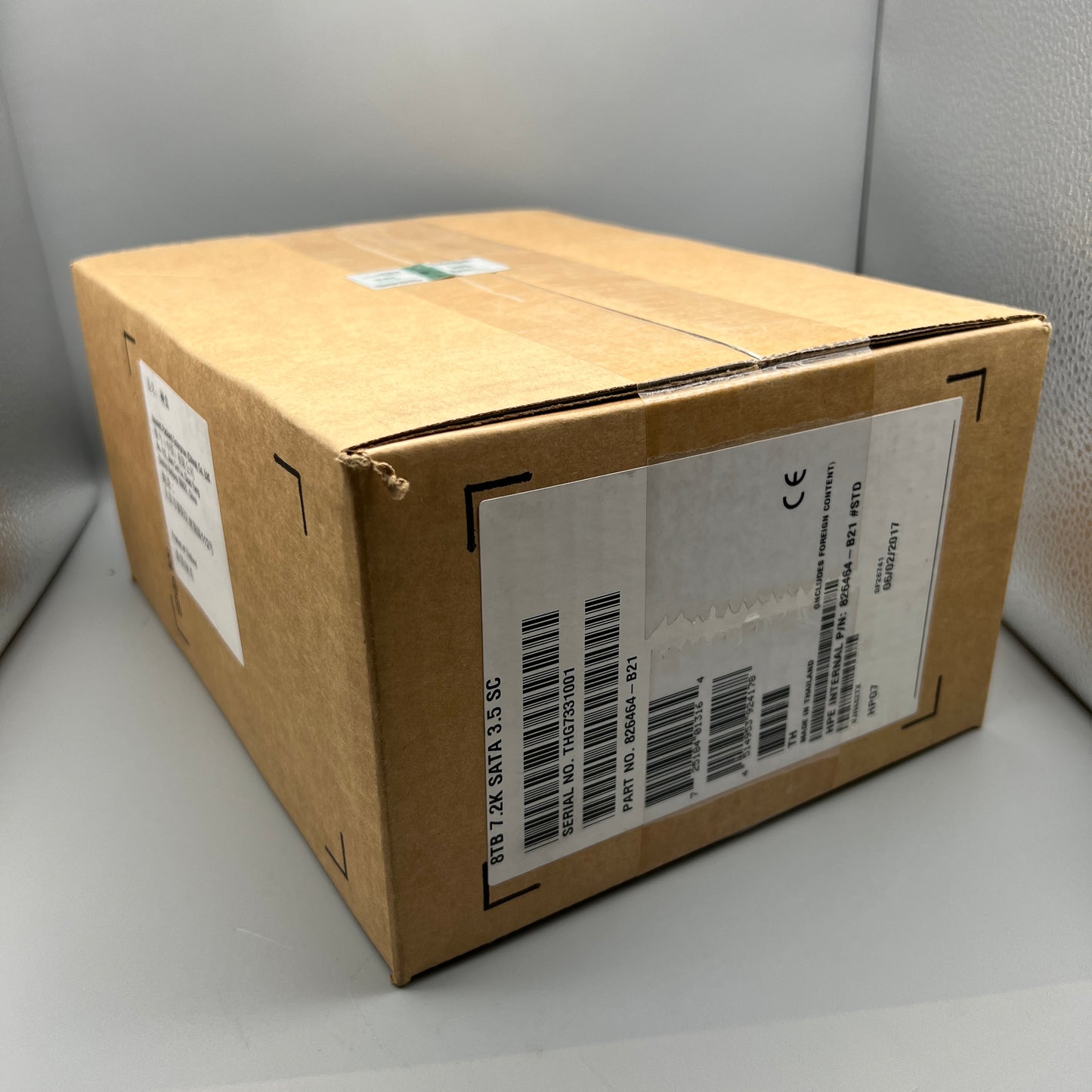 HP 8TB 7.2K RPM 3.5 SATA 6Gb/s 512e SC 826464-B21 ProLiant G8 G9
