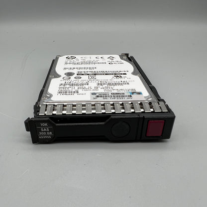 HP 300GB 10K SAS HDD with tray HOT-pluggable 597609-001 507129-004 653955