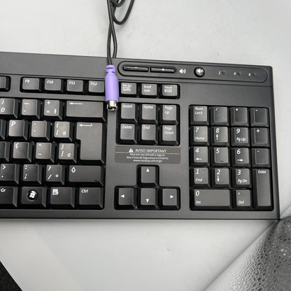 Compaq Genuine Slim PS/2 5137 Multimedia Spanish Keyboard 5189-0904